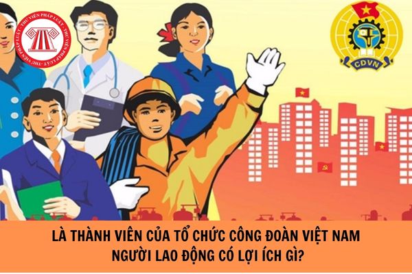 Là thành viên của tổ chức công đoàn Việt Nam người lao động có lợi ích gì?
