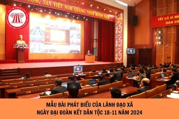 Mẫu Bài phát biểu của lãnh đạo xã Ngày đại đoàn kết toàn dân tộc năm 2024?