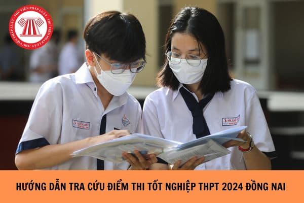 Hướng dẫn tra cứu điểm thi tốt nghiệp THPT 2024 tỉnh Đồng Nai?