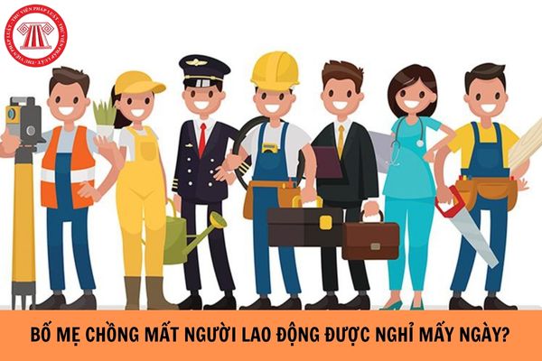 Bố mẹ chồng mất người lao động được nghỉ mấy ngày?