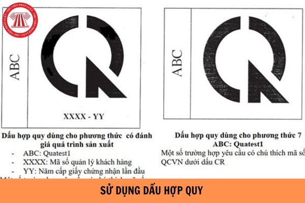 Có phải sử dụng dấu hợp quy khi công bố hợp quy dựa trên kết quả tự đánh giá của tổ chức, cá nhân?