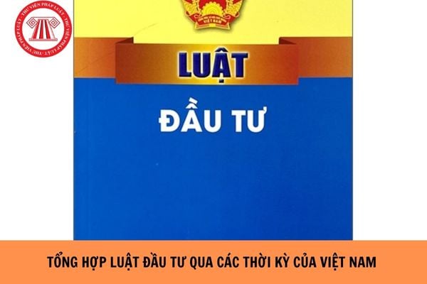 Tổng hợp Luật Đầu tư qua các thời kỳ của Việt Nam cập nhật mới nhất 2024?