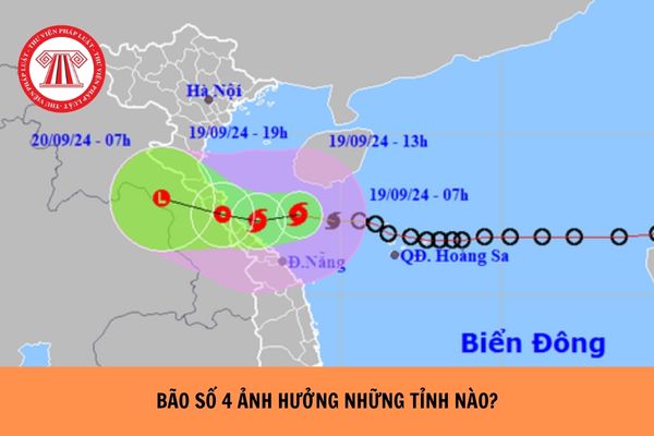 Bão số 4 ảnh hưởng những tỉnh nào? Nội dung triển khai công tác y tế ứng phó bão số 4?