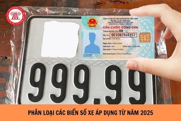 Phân biệt các loại biển số xe áp dụng từ năm 2025 như thế nào?