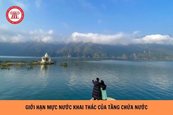 Giới hạn mực nước khai thác của tầng chứa nước tại đồng bằng sông Cửu Long là bao nhiêu?