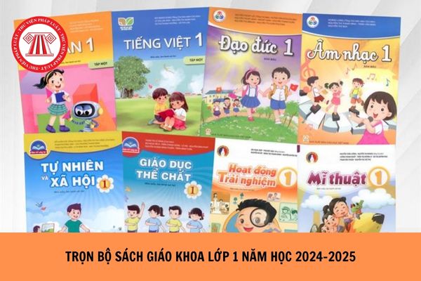 Trọn bộ sách giáo khoa lớp 1 năm học 2024-2025?