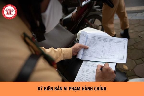 Pháp nhân vi phạm hành chính có được ủy quyền cho nhân viên của mình ký biên bản vi phạm hành chính không?