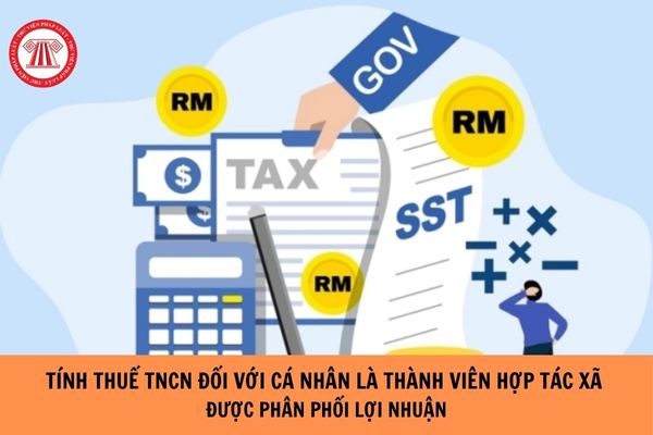 Cá nhân là thành viên hợp tác xã được phân phối lợi nhuận thì tính thuế thu nhập cá nhân như thế nào?