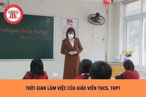 Có được tính vào thời gian làm việc đối với bồi dưỡng nâng cao trình độ của giáo viên THCS, THPT?