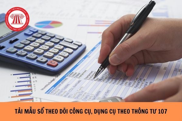 Mẫu sổ theo dõi công cụ, dụng cụ theo Thông tư 107?