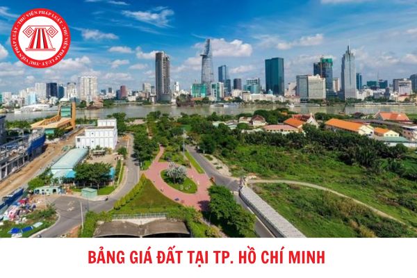 Bảng giá đất tại TP. Hồ Chí Minh dự kiến áp dụng từ ngày 01/8/2024?