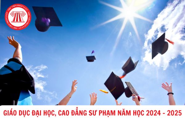 08 nhiệm vụ cụ thể đối với giáo dục đại học, cao đẳng sư phạm trong năm học 2024-2025?