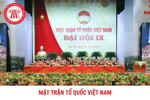 Biểu trưng của Mặt trận Tổ quốc Việt Nam hiện nay?