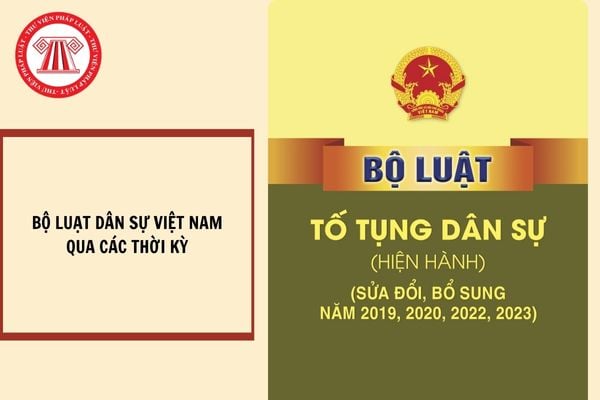 Tổng hợp các Bộ luật Tố tụng dân sự Việt Nam qua các thời kỳ?