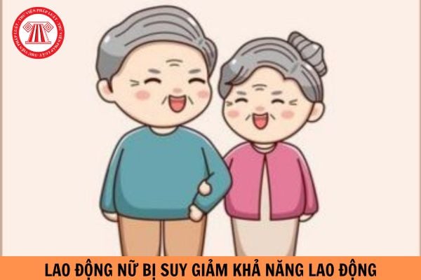 Lao động nữ bị suy giảm khả năng lao động từ 62% có được nghỉ hưu ở tuổi thấp hơn quy định không?