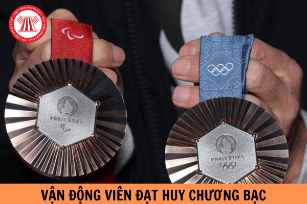 Mức tiền thưởng đối với vận động viên đạt huy chương bạc Paralympic Games năm 2024 là bao nhiêu?