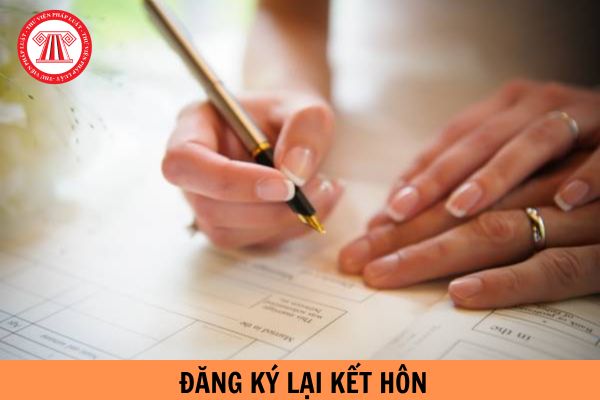 Mẫu tờ khai đăng ký lại kết hôn mới nhất năm 2024?