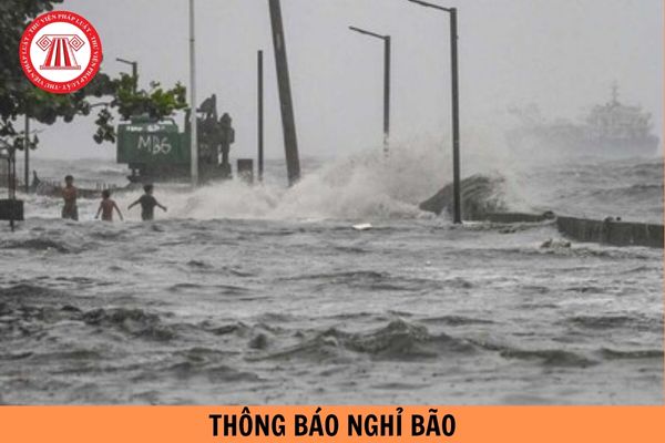 Mẫu thông báo nghỉ bão số 3 Yagi dành cho doanh nghiệp mới nhất?