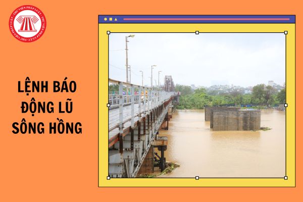 Lệnh báo động lũ sông Hồng được kích hoạt khi mực nước lên bao nhiêu?