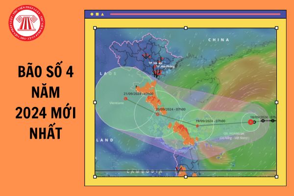 Bão số 4 năm 2024 mới nhất: Tâm bão cách Quảng Trị bao nhiêu km? Bão số 4 vào đến đâu rồi?