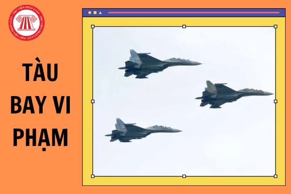 Từ 09/12/2024, quy trình xử lý tàu bay vi phạm vùng trời Việt Nam hạ cánh tại cảng hàng không, sân bay được thực hiện như thế nào?