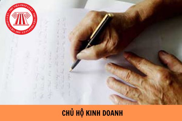 Mẫu thông báo thay đổi chủ hộ kinh doanh mới nhất 2024?