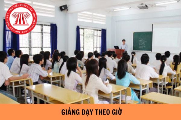 Tiền giảng dạy theo giờ khấu trừ thuế TNCN bao nhiêu?