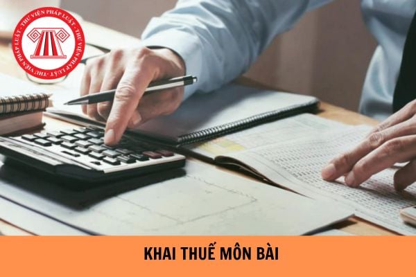 Địa điểm kinh doanh khác tỉnh nộp tờ khai thuế môn bài ở đâu?