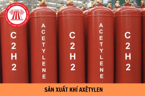 Kết cấu các thiết bị công nghệ chính để sản xuất khí axêtylen phải đảm bảo yêu cầu gì theo TCVN 5332:1991?