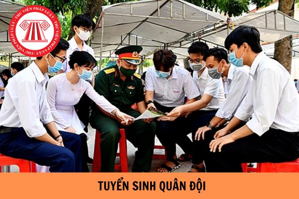 Phương thức tuyển sinh quân đội 2024?