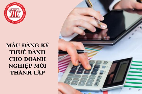 Mẫu đăng ký thuế cho doanh nghiệp mới thành lập và cách viết?