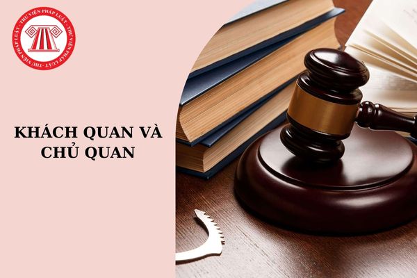 Khách quan và chủ quan là gì? Ví dụ cụ thể và khách quan và chủ quan theo Bộ luật Hình sự 2015?