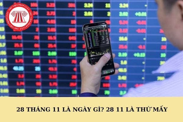 28 tháng 11 là ngày gì? 28 11 là thứ mấy? Ngày 28 11 dương lịch là bao nhiêu âm lịch 2024?