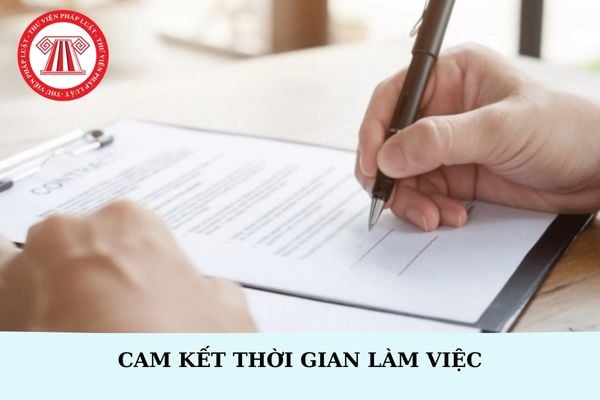 Có được yêu cầu cam kết thời gian làm việc nếu ký hợp đồng đào tạo nghề không?