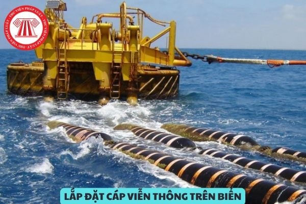 Tổ chức đề nghị cấp phép lắp đặt cáp viễn thông trên biển cần phải gửi bao nhiêu bộ hồ sơ tới cơ quan viễn thông?