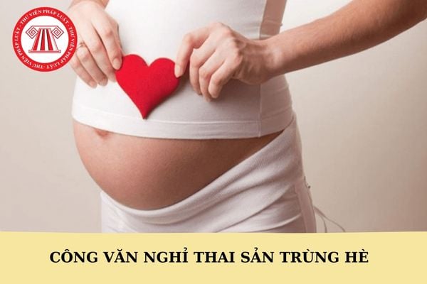 Công văn nghỉ thai sản trùng hè mới nhất? Chế độ nghỉ thai sản cho giáo viên trùng hè gồm có những gì?