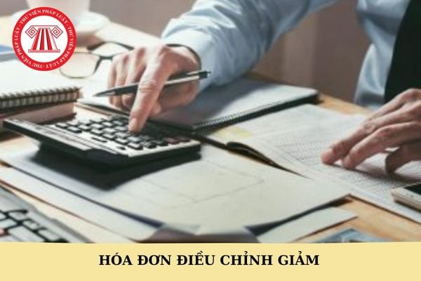 Hóa đơn điều chỉnh giảm ghi số âm hay dương?