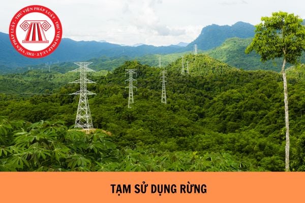 Điều kiện phê duyệt phương án tạm sử dụng rừng áp dụng từ ngày 06/03/2024?