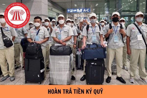 Hồ sơ hoàn trả tiền ký quỹ xuất khẩu lao động gồm có những gì?