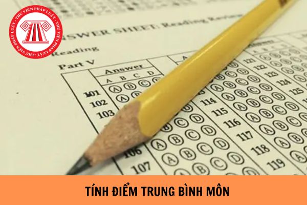 Hướng dẫn cách tính điểm trung bình môn học kỳ năm học 2023-2024?