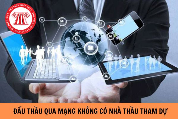 Xử lý tình huống đấu thầu qua mạng không có nhà thầu tham dự theo Nghị định 24 như thế nào?