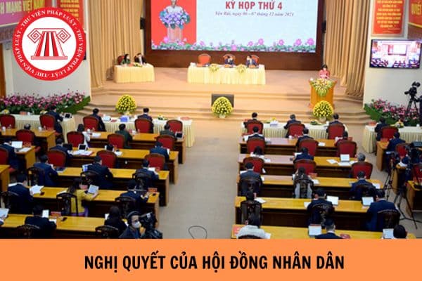 Mẫu Nghị quyết của Hội đồng nhân dân bãi bỏ Nghị quyết/các nghị quyết của Hội đồng nhân dân cùng cấp theo Nghị định 59?