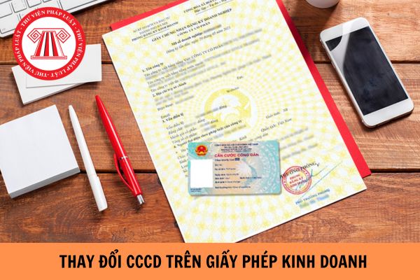 Mẫu phụ lục ii-5 thay đổi CCCD trên giấy phép kinh doanh?