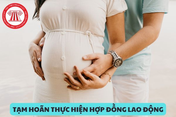 Tạm hoãn thực hiện hợp đồng lao động để dưỡng thai có cần giấy xác nhận của bệnh viện?