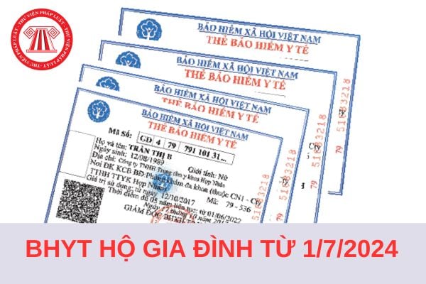 Mức đóng BHYT hộ gia đình khi tăng lương cơ sở lên 2,34 triệu đồng từ 1/7/2024 là bao nhiêu?