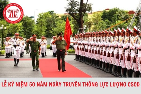 Lễ kỷ niệm 50 năm Ngày truyền thống lực lượng cảnh sát cơ động được tổ chức ở đâu?