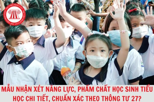 Mẫu nhận xét năng lực, phẩm chất các lớp học sinh tiểu học theo Thông tư 27 mới nhất 2024?