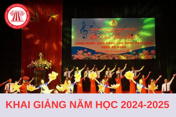 Lời dẫn chương trình giao lưu văn nghệ khai giảng năm học mới 2024-2025 các cấp?