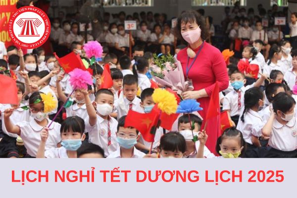 Lịch nghỉ Tết Dương lịch 2025 đối với học sinh, giáo viên miền Nam trên cả nước?