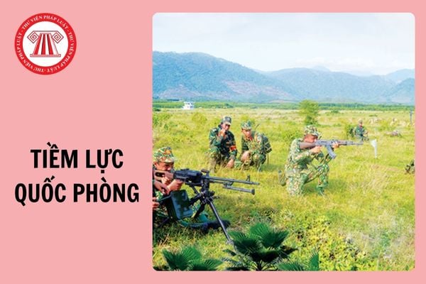 Theo quy định của Luật Quốc phòng, tiềm lực quốc phòng là khả năng về nhân lực, vật lực, tài chính và bao gồm yếu tố nào?